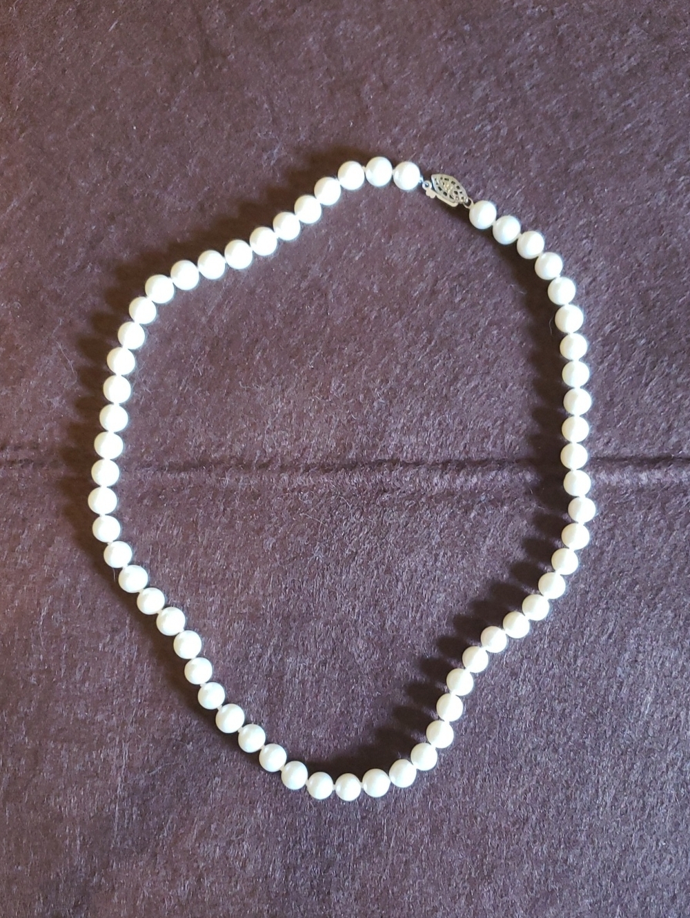 Classic White Pearl Necklace - Timeless Women's Jewelry